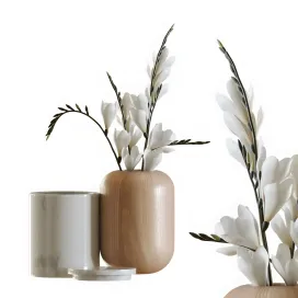 Branches in vases